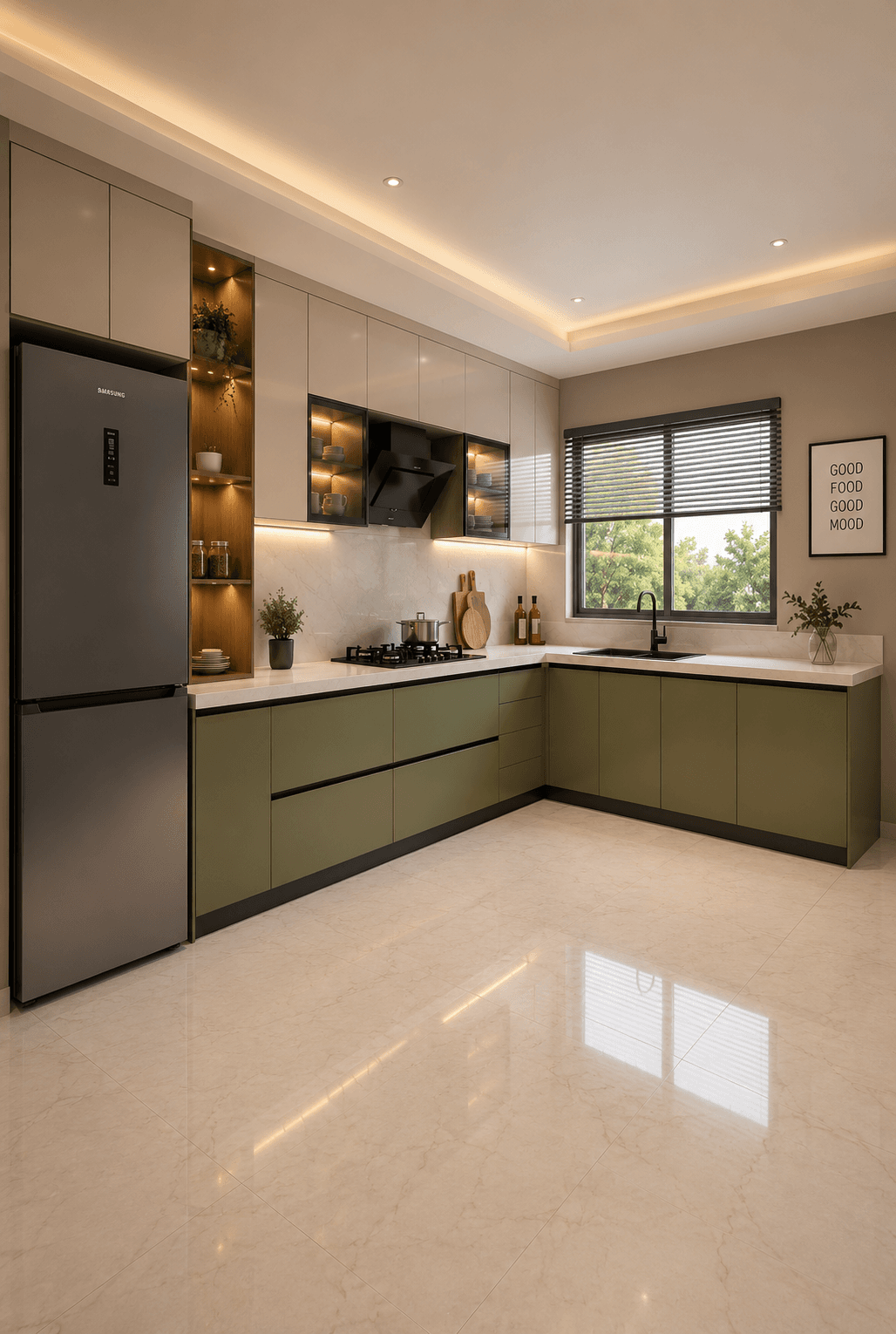 L Shaped Kitchen Design: A Space-Saving and Efficient Layout for Your Kitchen