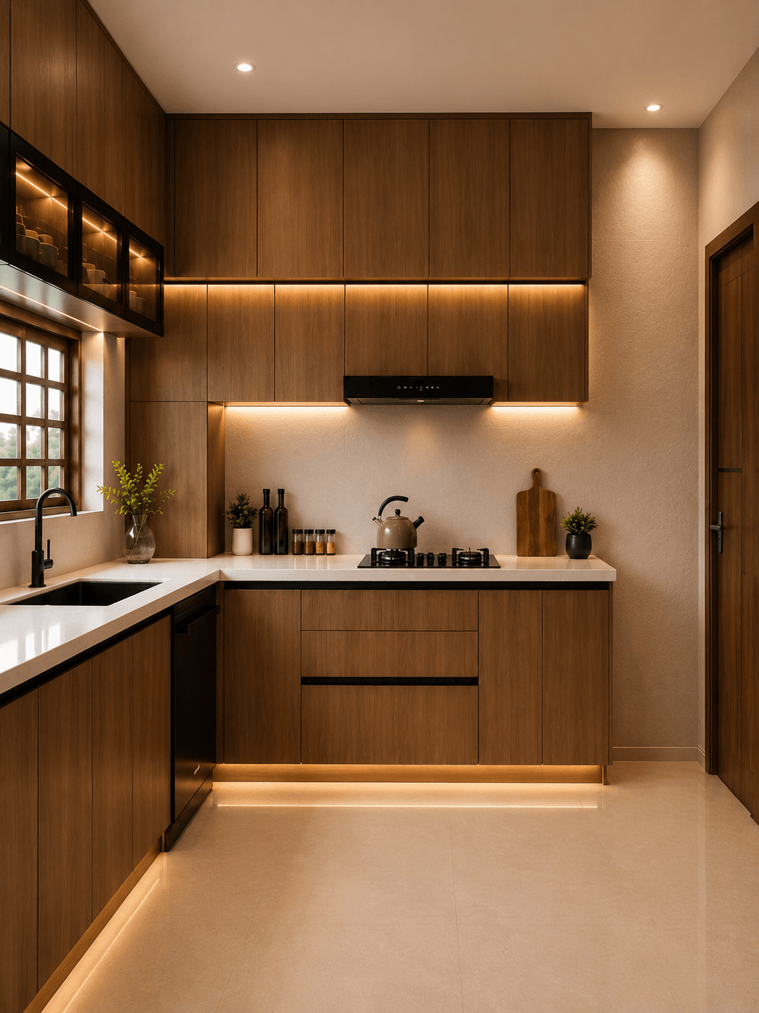 Ample Storage and Worktop Space