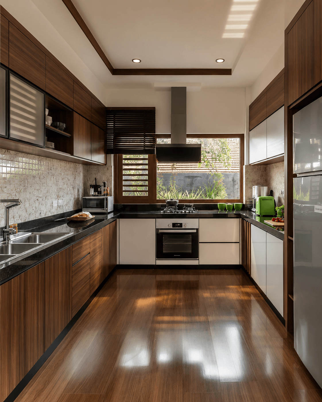 U Shaped Kitchen: Three Walls, Abundant Storage, and An Efficient Work Triangle