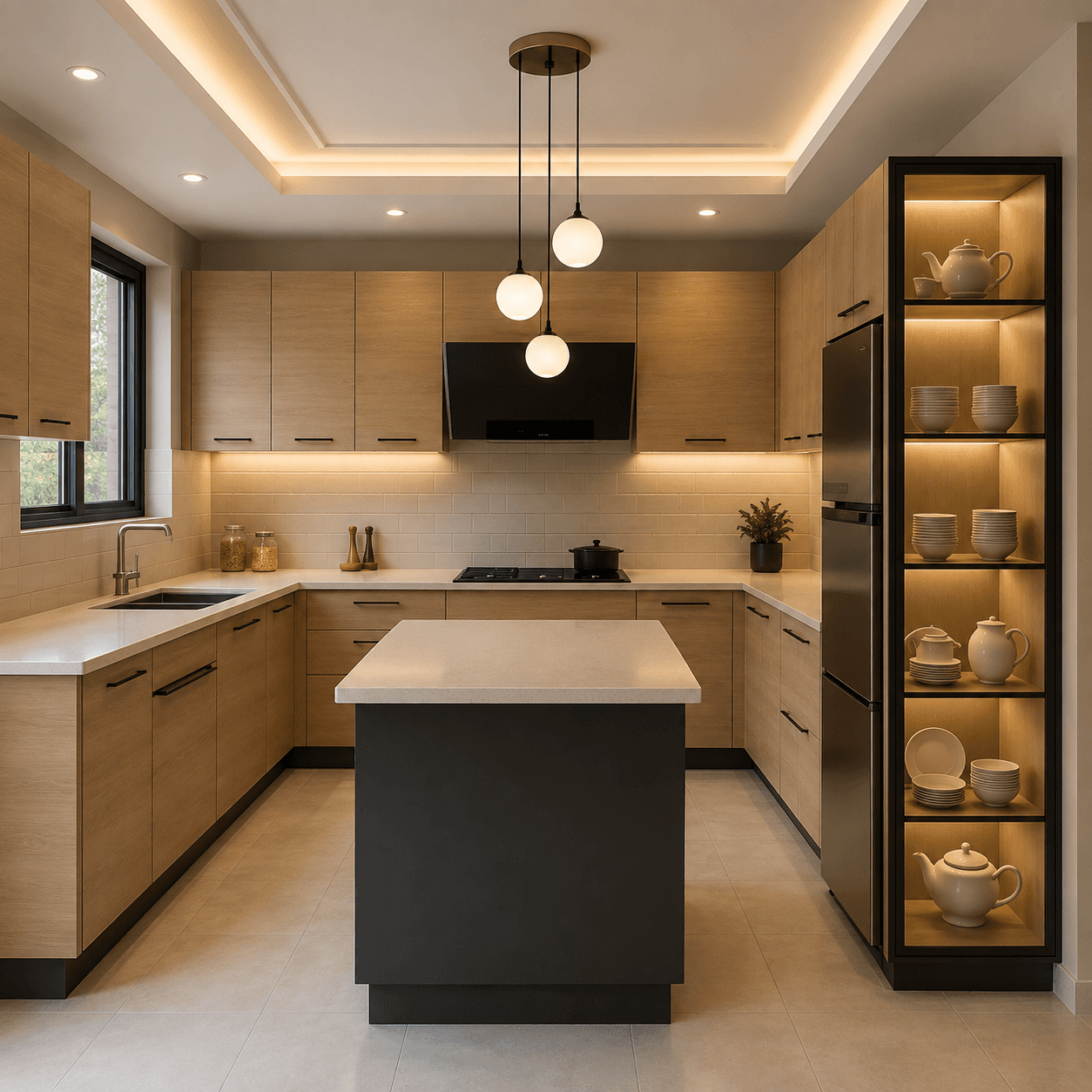 Defined Kitchen Zone