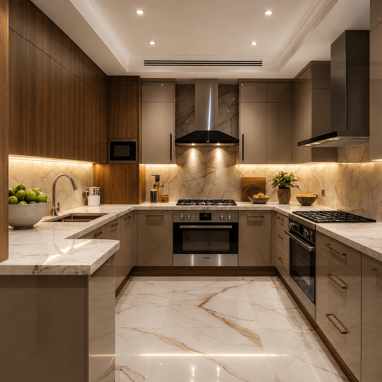Versatile Counter Space