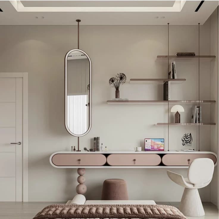 Floor-to-ceiling wardrobe